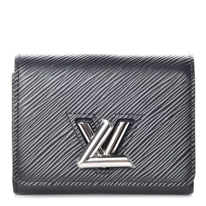 Louis Vuitton Epi Twist Compact Wallet Black 1 of 7