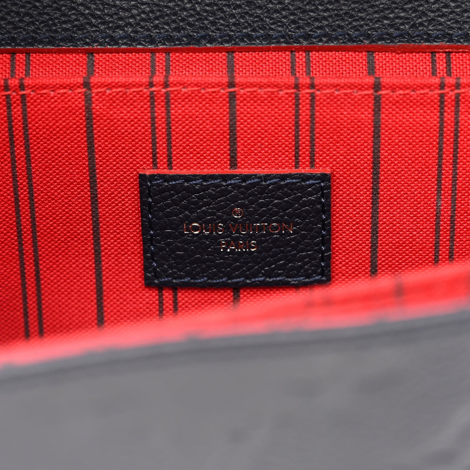 Louis Vuitton Empreinte Pochette Metis Marine Rouge 6 of 11