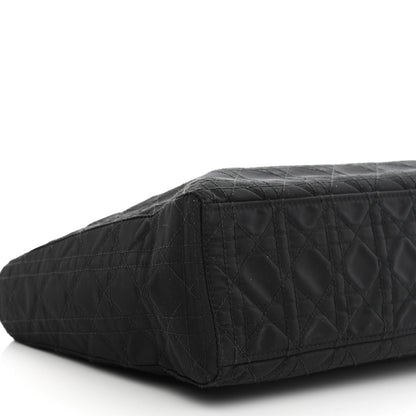Christian Dior Nylon Cannage Large Lady Dior Black 9 of 12