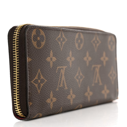Louis Vuitton Monogram Clemence Wallet Fuchsia 3 of 7