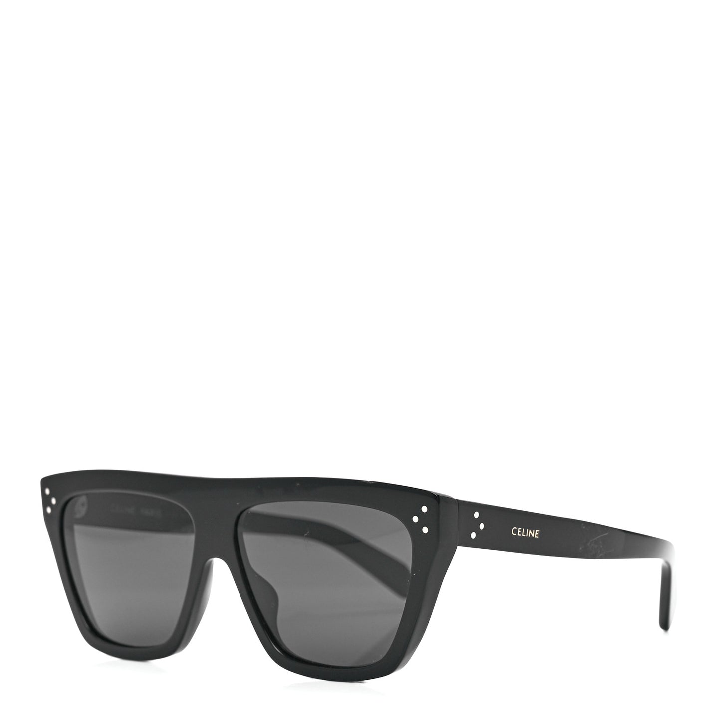 Acetate Square Sunglasses CL40256I Black