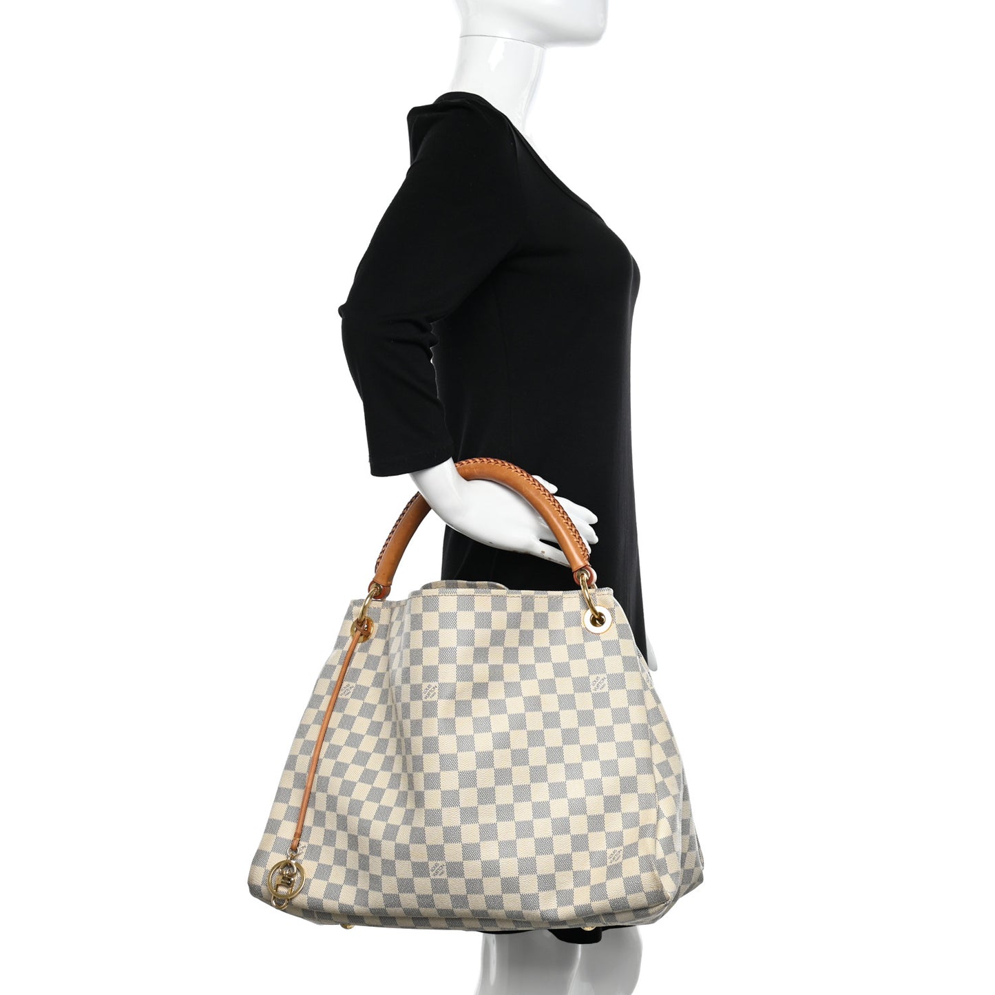 Damier Azur Artsy MM