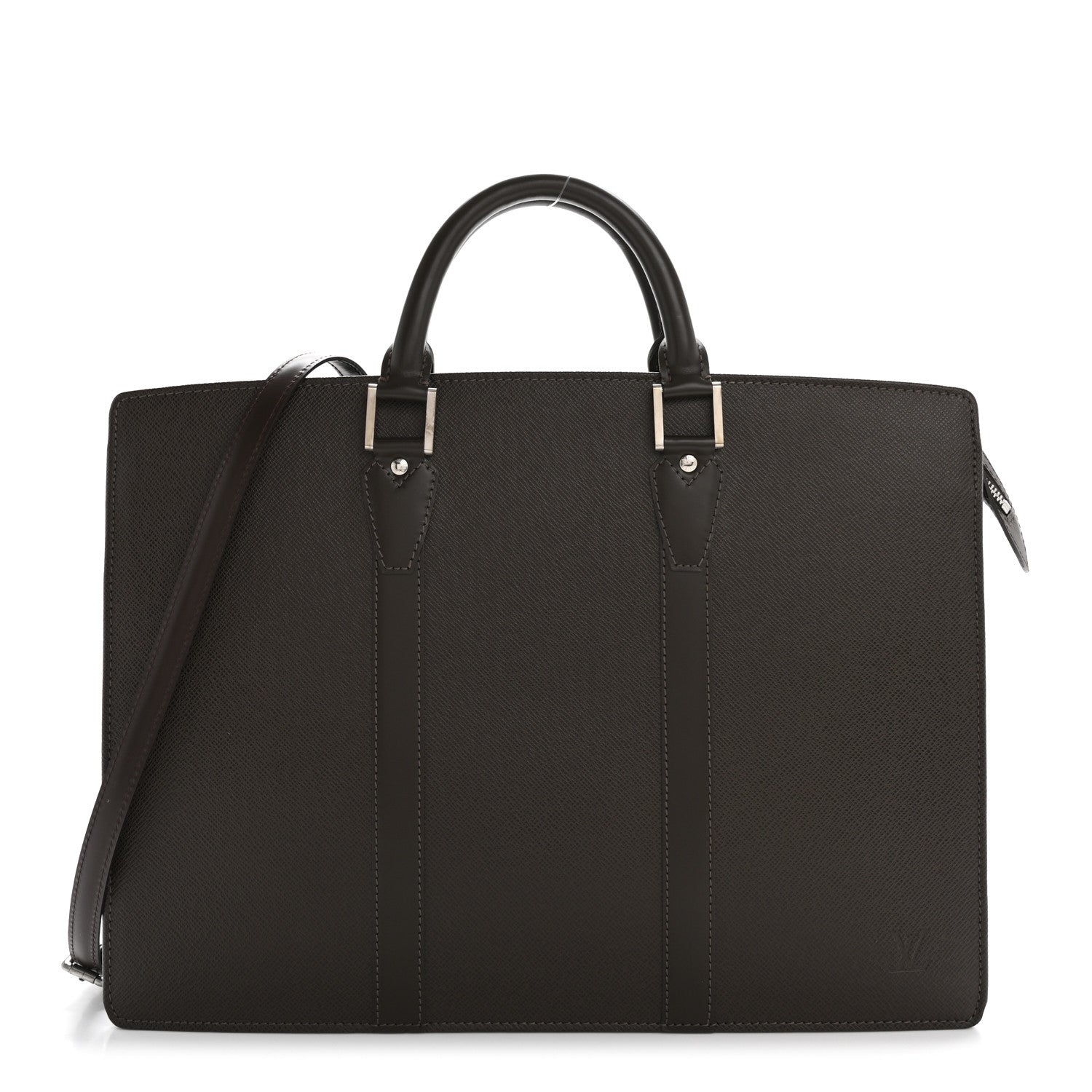 Louis Vuitton Taiga Lozan Briefcase Grizzli 1 of 12