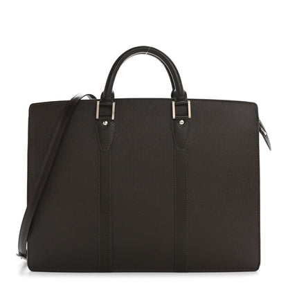 Louis Vuitton Taiga Lozan Briefcase Grizzli 1 of 12