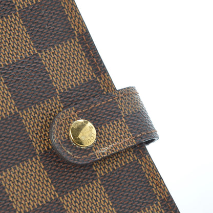 Louis Vuitton Damier Ebene Small Ring Agenda Cover 7 of 8