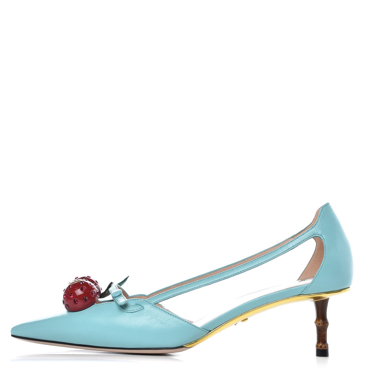 Malaga Kid Unia Cherry Pumps 40 New Acquamarine Emerald Cocoa