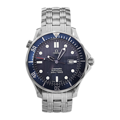 Omega Stainless Steel 41mm Seamaster Professional Quartz Watch Blue 2541.80 1 of 7