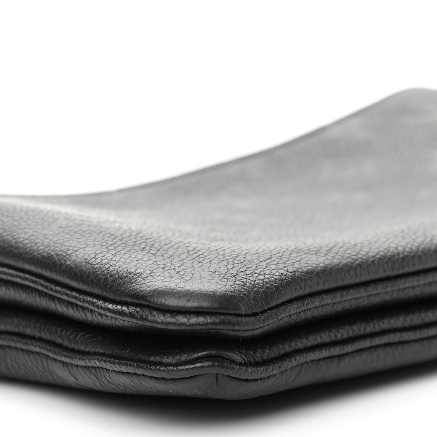 Empreinte Double Zip Pochette Black