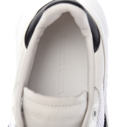 Bottega Veneta Calfskin Technical Mesh Speedster Sneakers 40 White Black 7 of 9