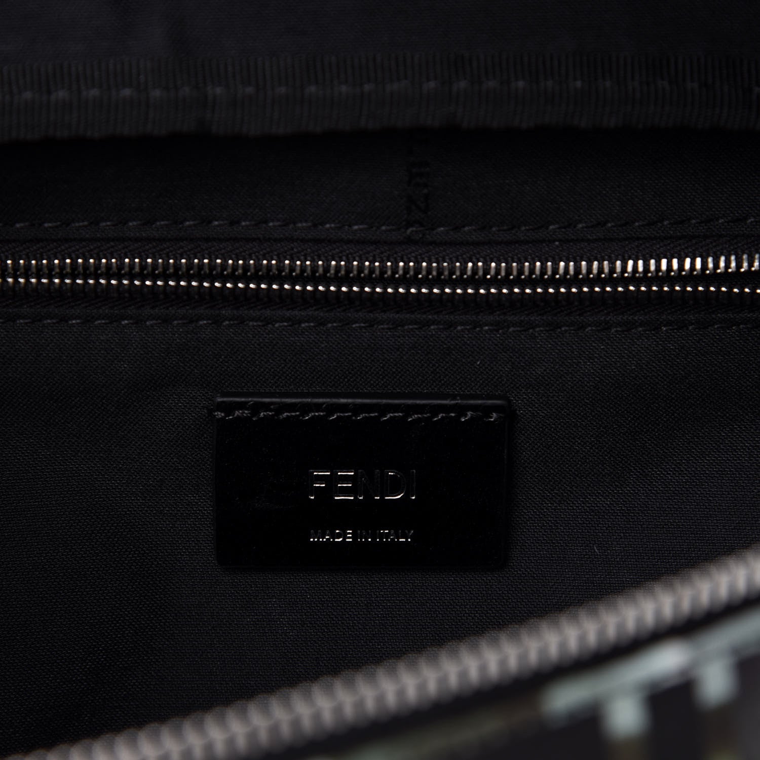 Fendi Nylon CamouFF Belt Bag Black Multicolor 8 of 10