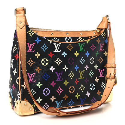 Louis Vuitton Monogram Multicolor Boulogne Black 4 of 11
