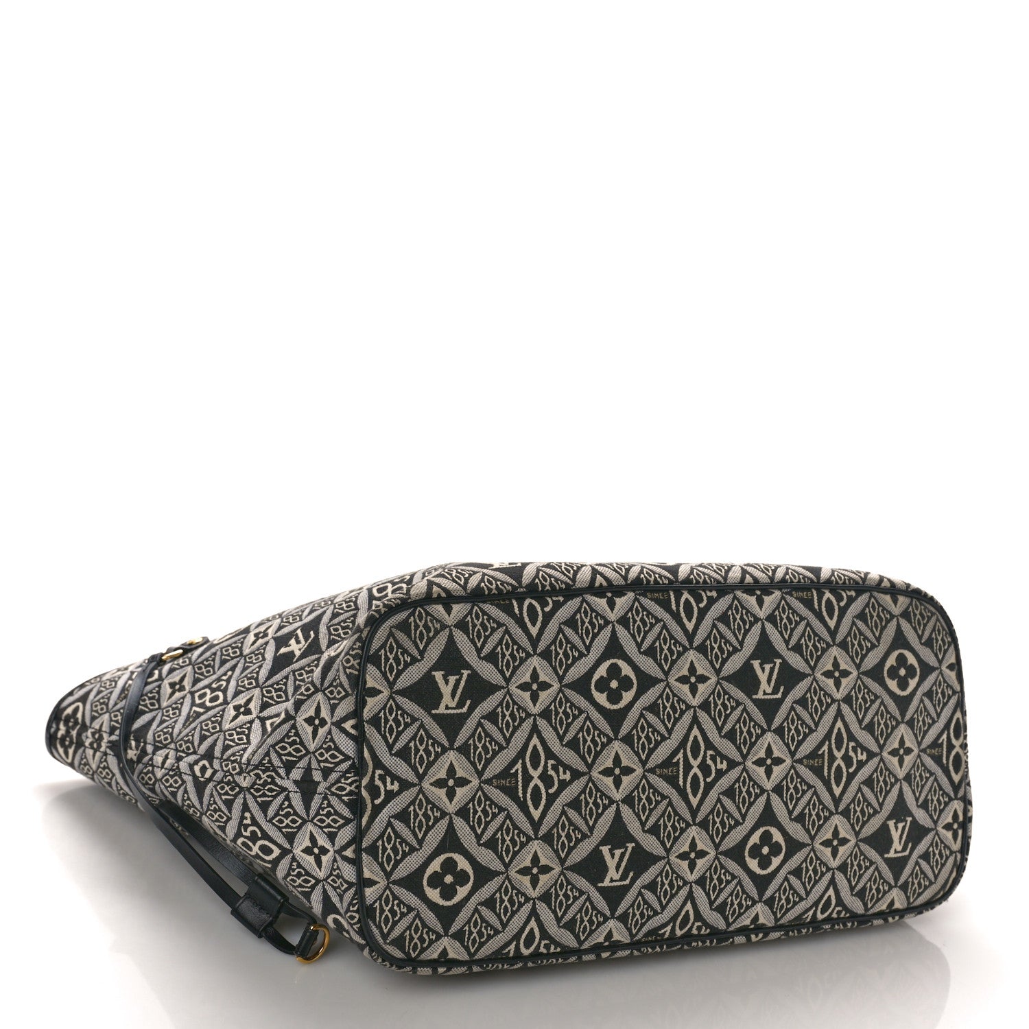 Louis Vuitton Jacquard Since 1854 Neverfull MM Grey 4 of 10