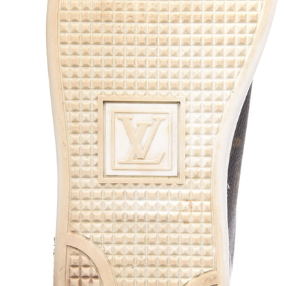 Louis Vuitton Patent Monogram Frontrow Sneakers 39 10 of 12