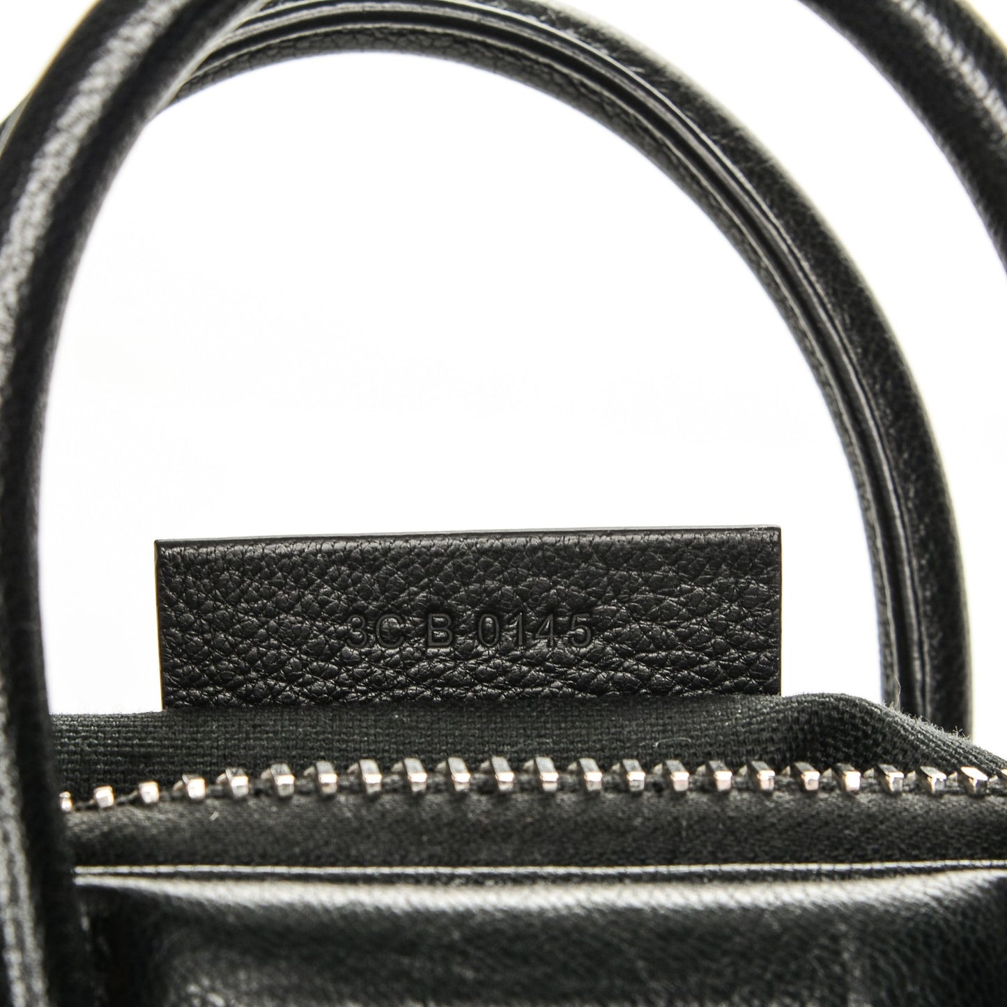 Sugar Goatskin Mini Antigona Black