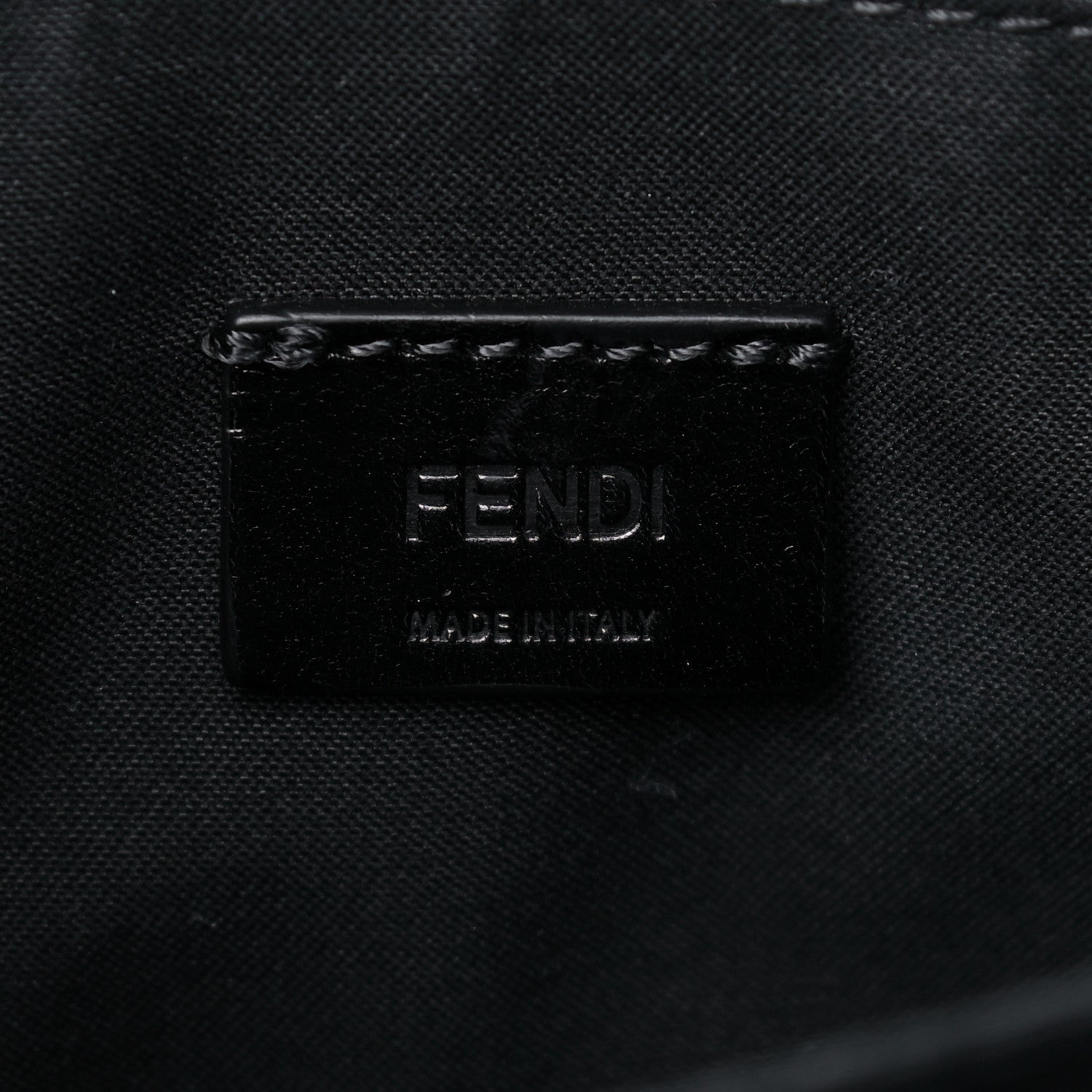 Fendi Faces Slim Clutch Black 6 of 13