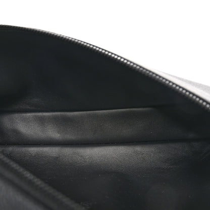 Loro Piana Grained Calfskin Extra Pocket Pouch L29 Black 5 of 9