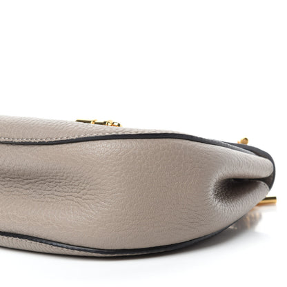 Chloe Grained Lambskin Mini Drew Bijou Shoulder Bag Motty Grey 8 of 10