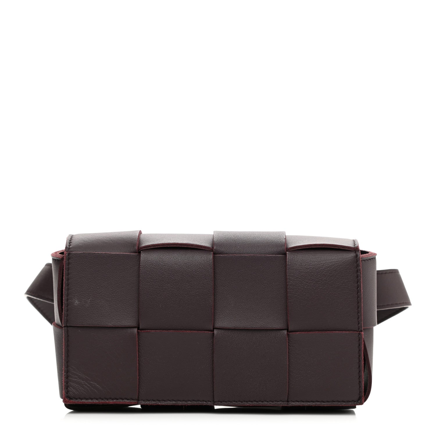 Bottega Veneta Nappa Maxi Intreccio The Belt Cassette Bag Grape 1 of 10