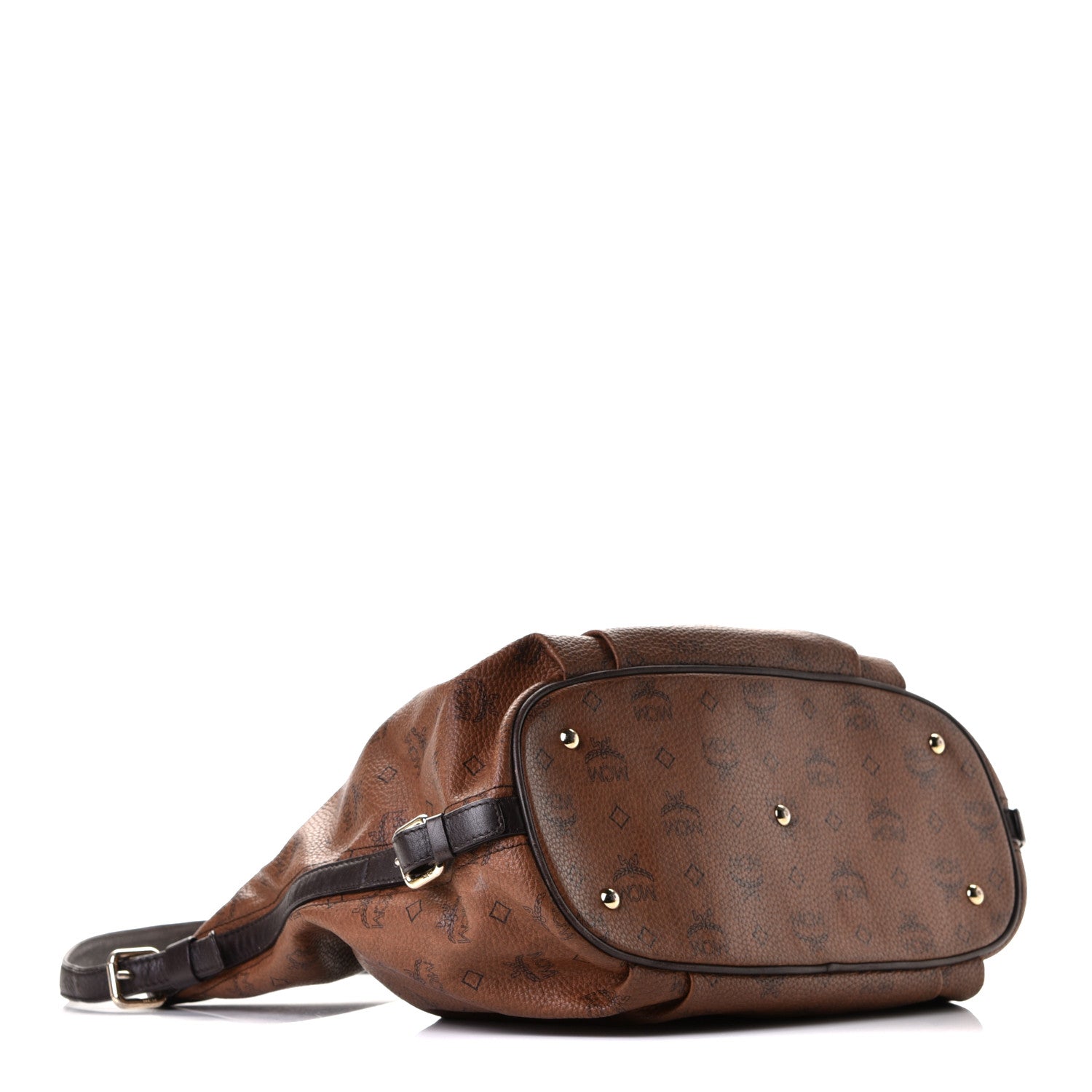 MCM Visetos Hobo Brown 3 of 10