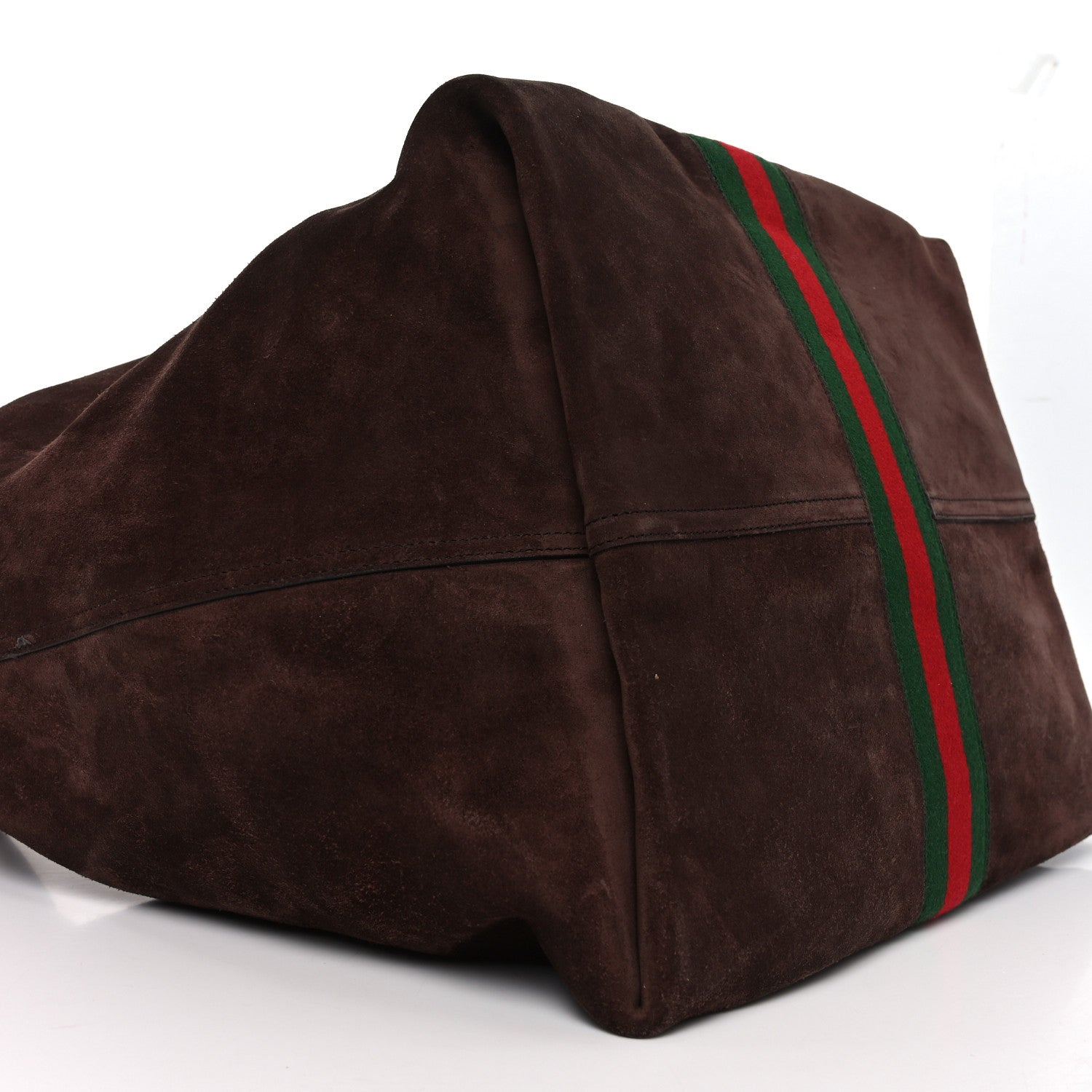 Gucci Suede Textured Dollar Calfskin Web Medium Jackie 1961