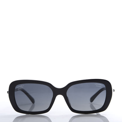 Chanel Pearl Square Polarized Sunglasses 5427-H-A Black 2 of 8