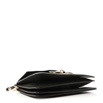 Chloe Patent Medium Faye Shoulder Bag Deep Forest 4 of 10