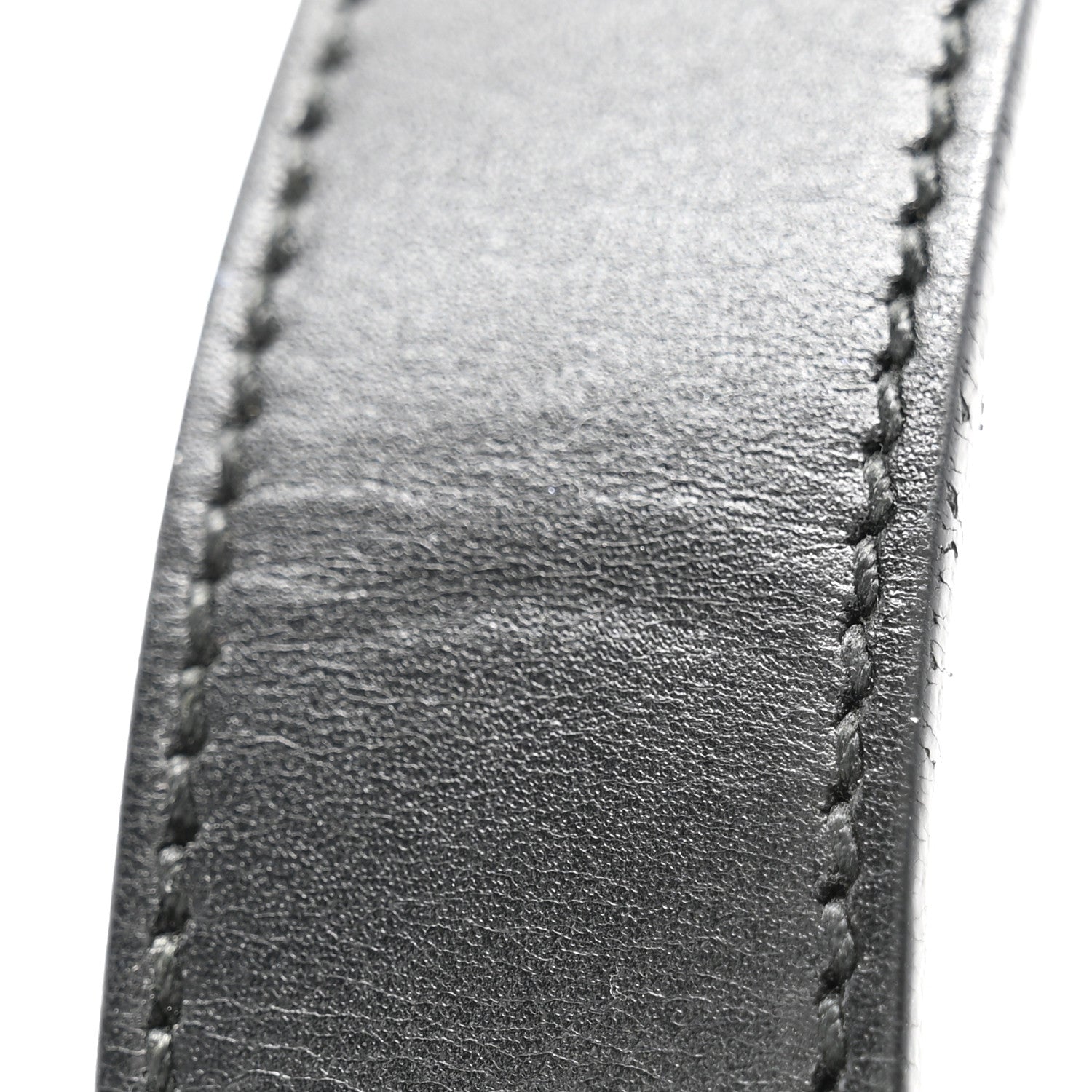 Gucci Calfskin Interlocking G Belt 80 32 Black 7 of 7