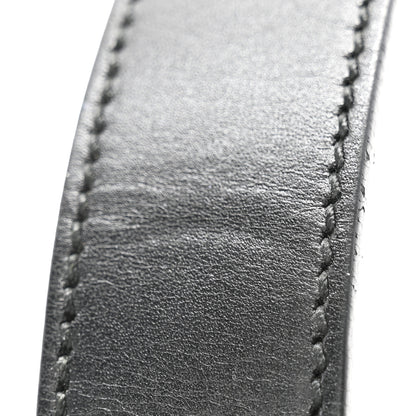 Gucci Calfskin Interlocking G Belt 80 32 Black 7 of 7