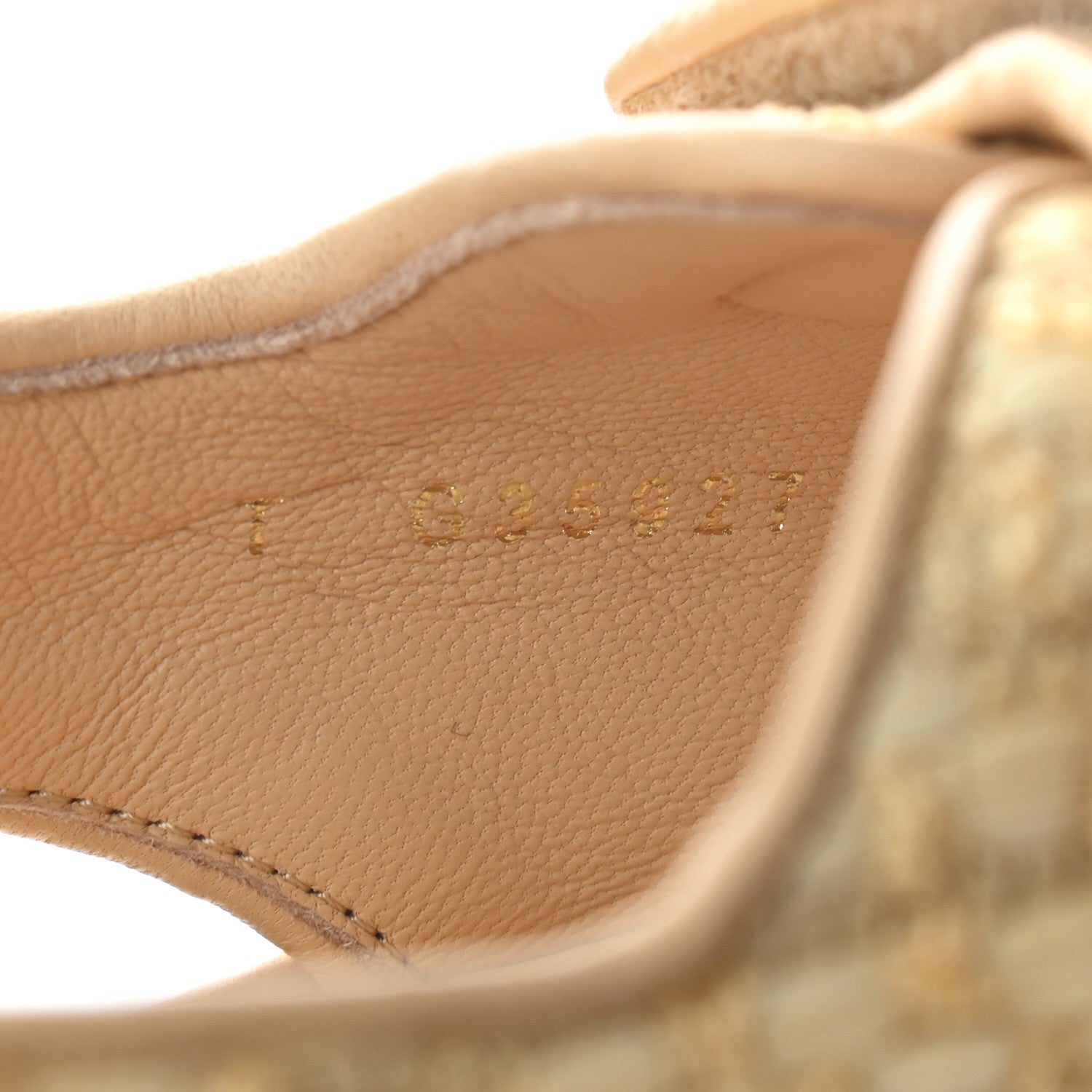Chanel Braided Fabric Velcro Dad Sandals 39.5 Beige 8 of 8