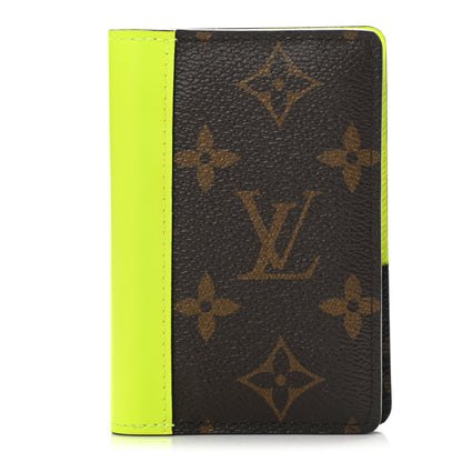 Louis Vuitton Monogram Pocket Organizer NM Yellow 1 of 8