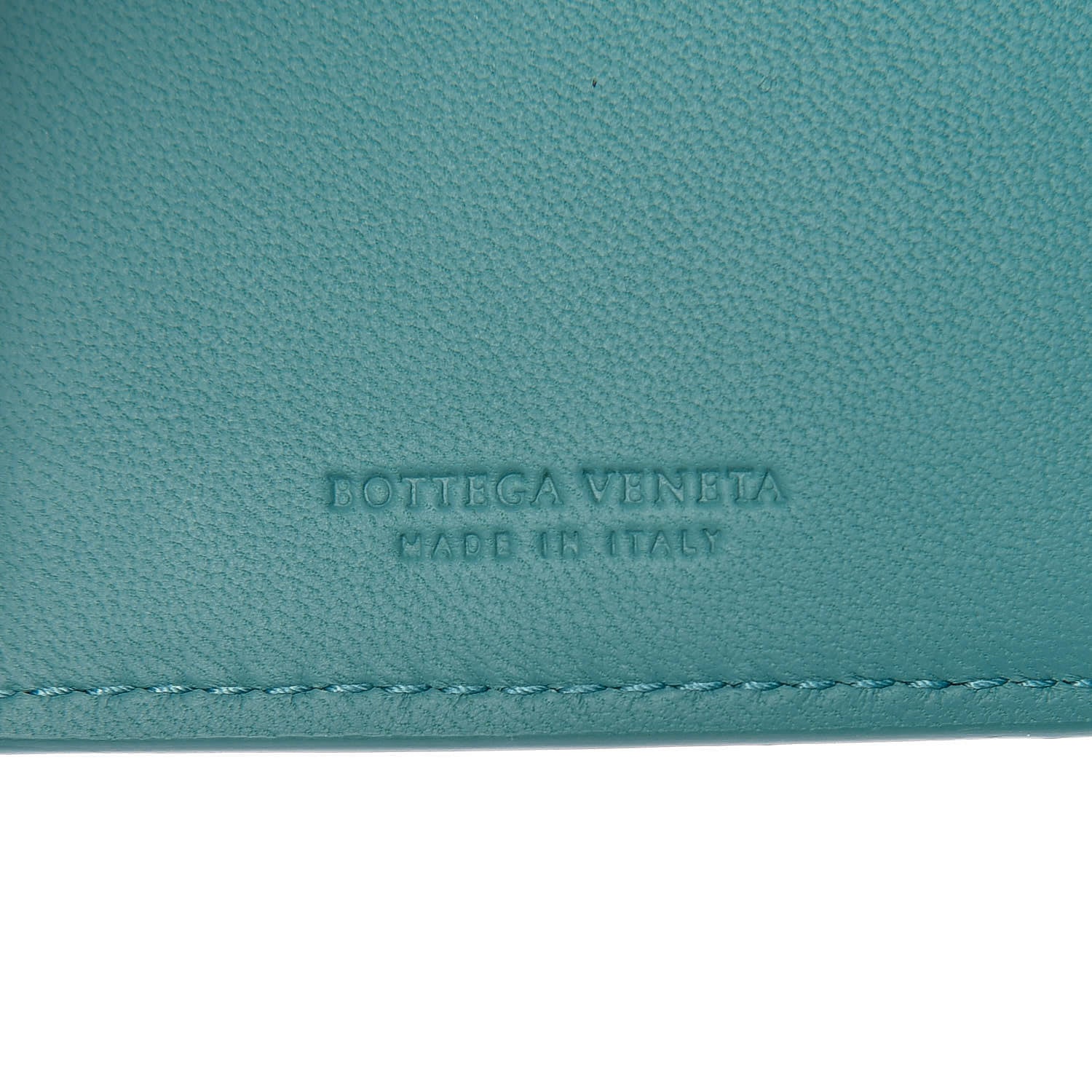 Bottega Veneta Nappa Intrecciato French Flap Wallet Lagoon 6 of 9