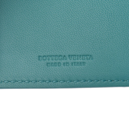 Bottega Veneta Nappa Intrecciato French Flap Wallet Lagoon 6 of 9