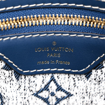 Louis Vuitton Monogram Jacquard Denim Speedy Bandouliere 25 Bleu 6 of 10