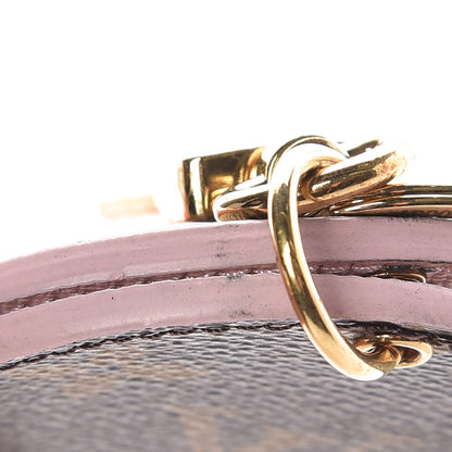 Louis Vuitton Monogram LV Mirror Bag Charm Key Holder Rose Ballerine 9 of 9