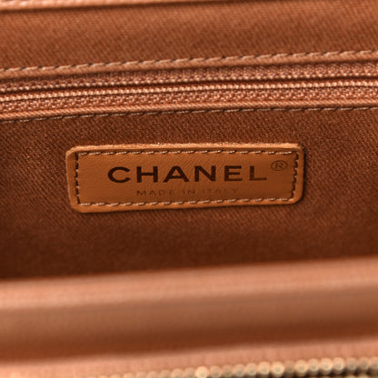 Chanel Caviar Quilted Small Business Affinity Flap Camel 6 of 10