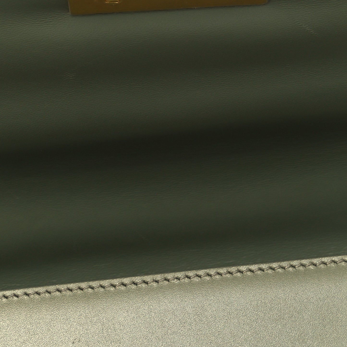 Smooth Calfskin 30 Montaigne Flap Bag Mint Green