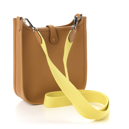 Hermes Taurillon Maurice Amazone Evelyne TPM Sesame Lime 5 of 11