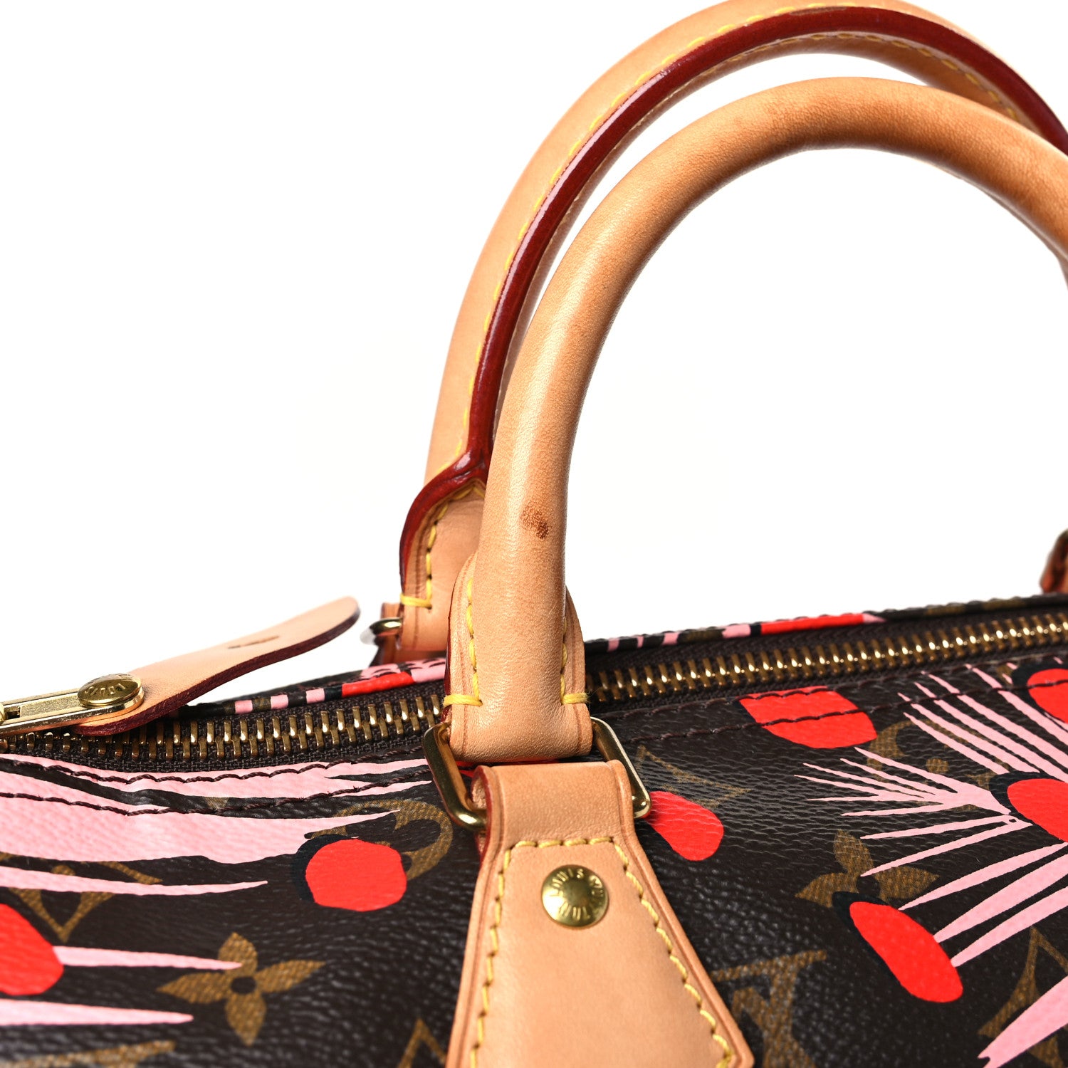 Louis Vuitton Monogram Jungle Dots Speedy 30 Sugar Pink Poppy 9 of 9