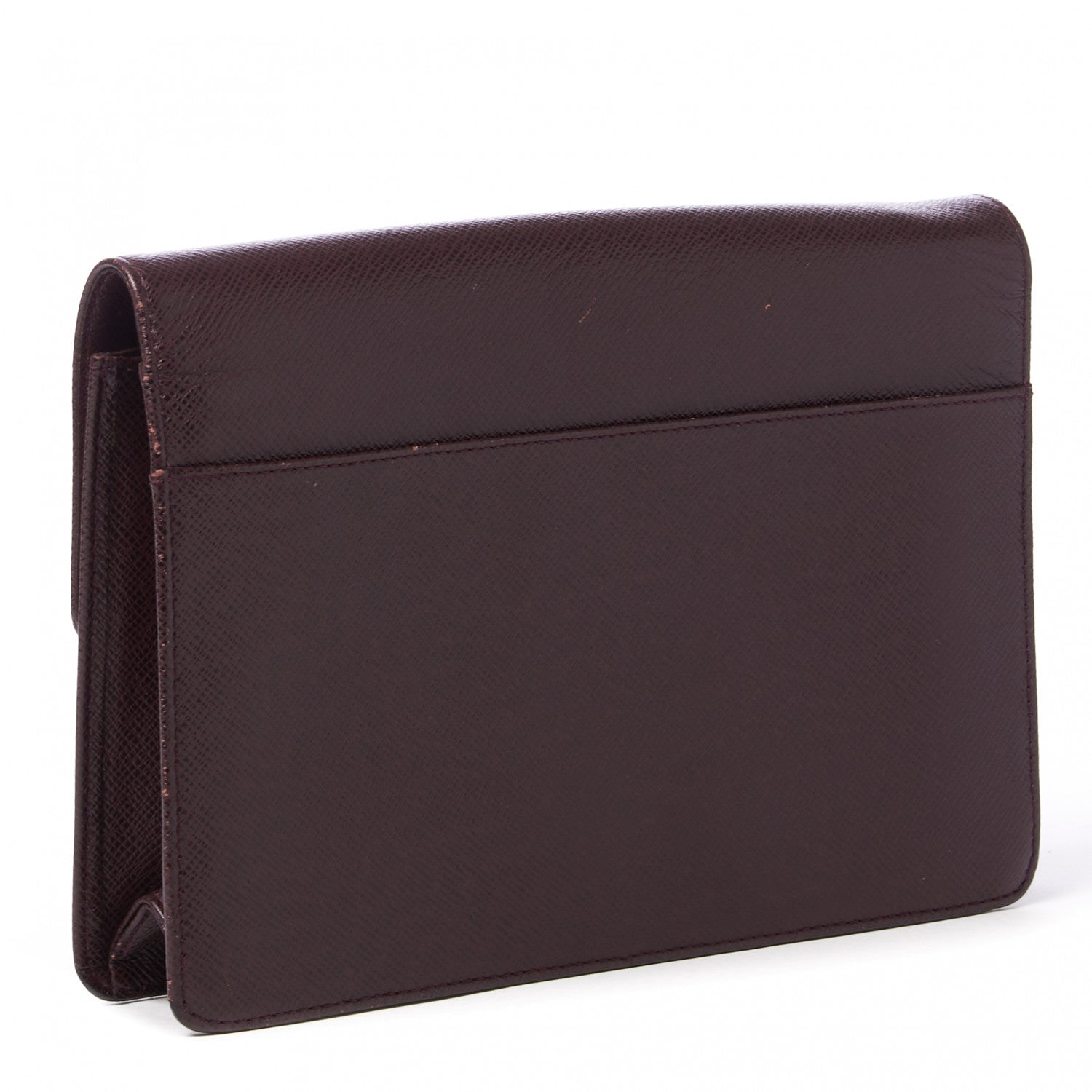 Louis Vuitton Taiga Selenga Pochette Acajou 2 of 8