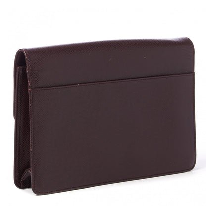 Louis Vuitton Taiga Selenga Pochette Acajou 2 of 8