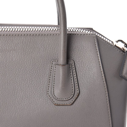 Givenchy Sugar Goatskin Small Antigona Pearl Grey 17 of 18
