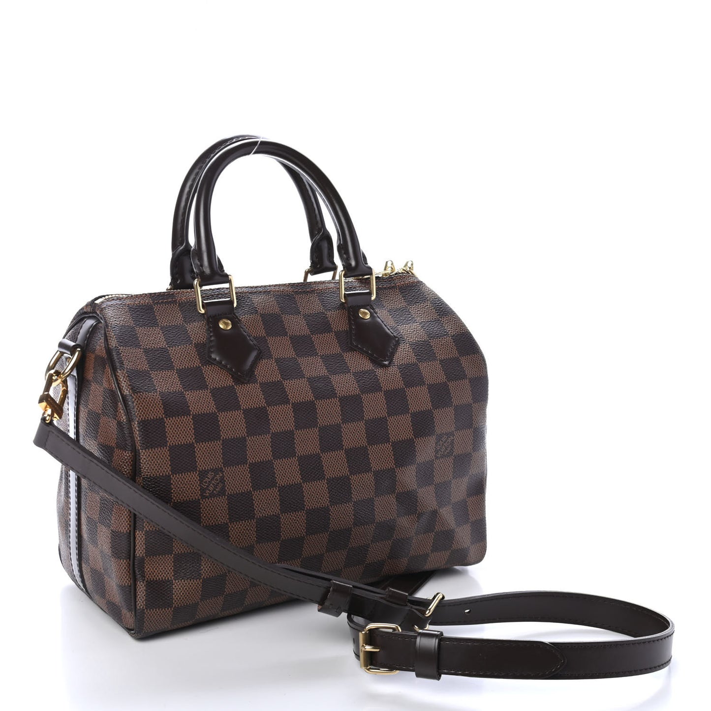 Damier Ebene Speedy Bandouliere 25