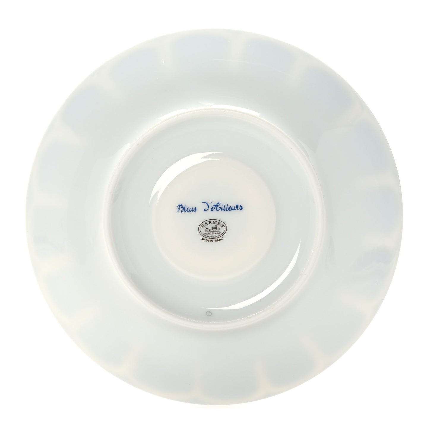 Porcelain Bleus d'Ailleurs Expresso And Saucer Set Of 2