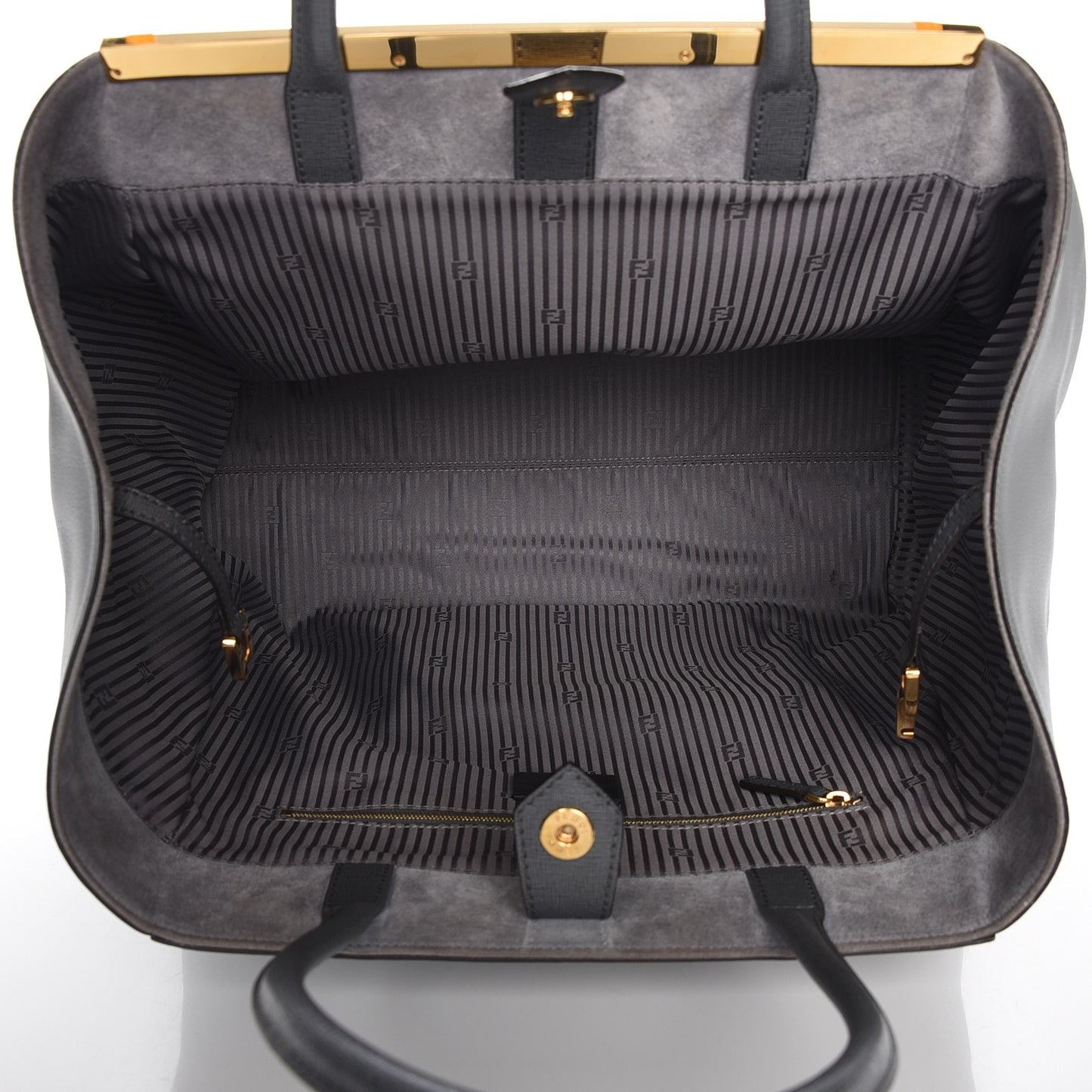 Vitello Elite Large 2Jours Tote Grigio Grigio Chiaro