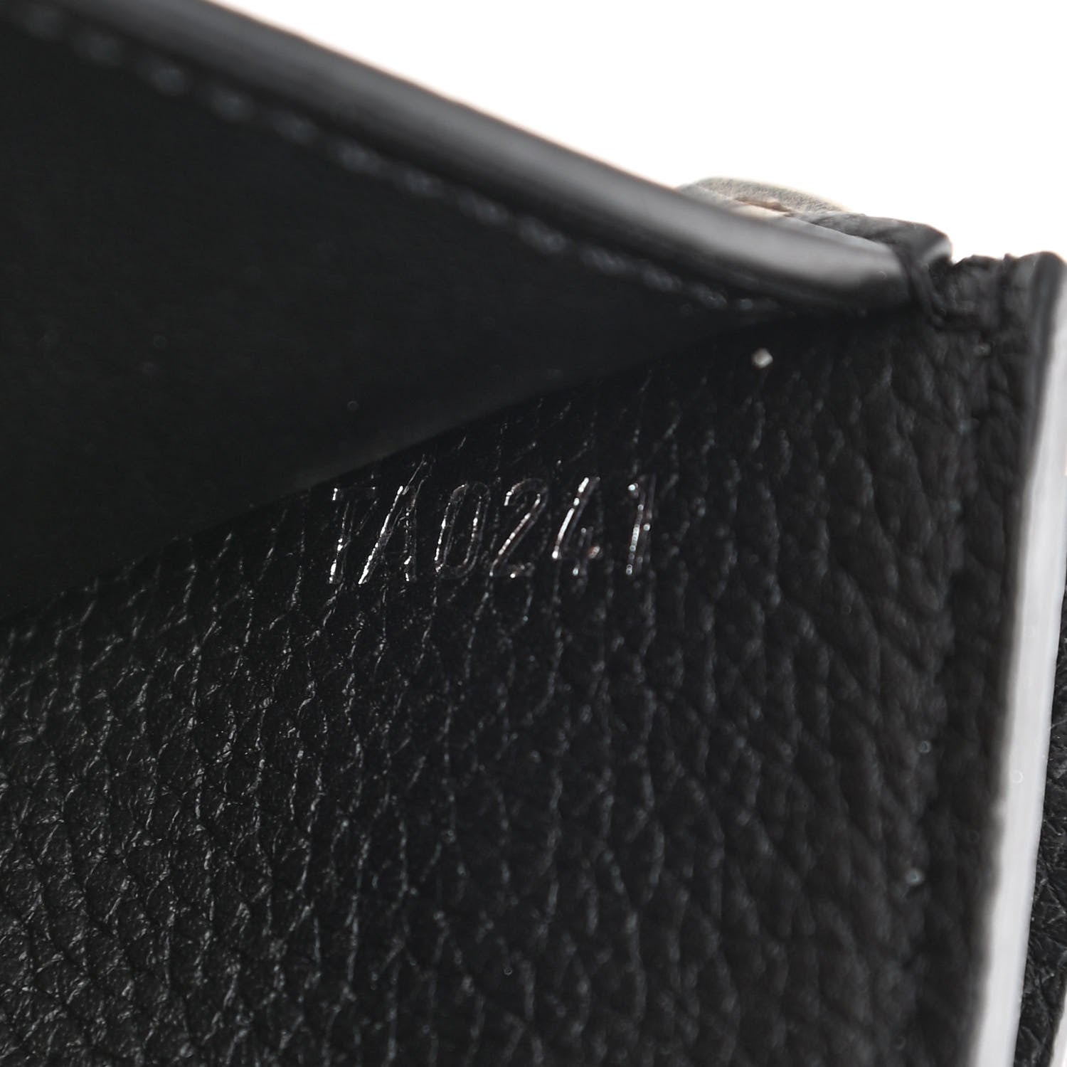 Louis Vuitton Soft Calfskin My Lockme Compact Wallet Black 7 of 10