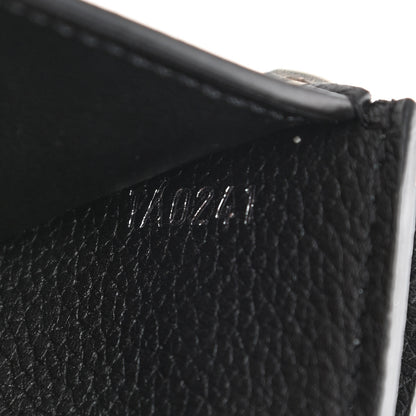 Louis Vuitton Soft Calfskin My Lockme Compact Wallet Black 7 of 10