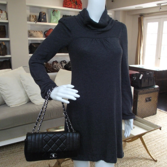 Chanel Aged Calfskin Perforated Flap Black 2 of 11