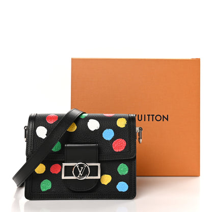 Louis Vuitton LV X YK Taurillon Dots Dauphine Mini Black 12 of 12