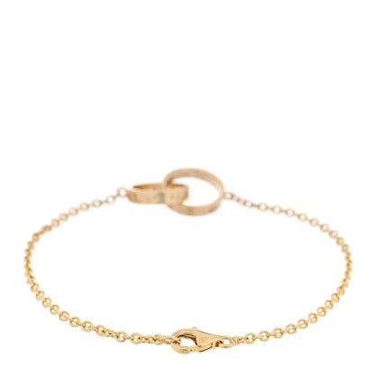 Cartier 18K Yellow Gold Interlocking LOVE Bracelet 2 of 3