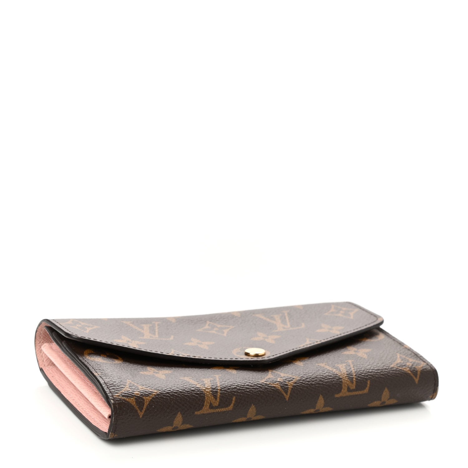 Louis Vuitton Monogram Sarah Wallet NM Rose Ballerine 4 of 6